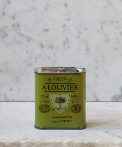 A L'Olivier Lemon Thyme Olive Oil, 150ml