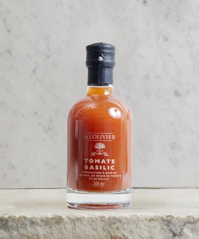 A L'Olivier Tomato-Basil Infused Vinegar, 200ml