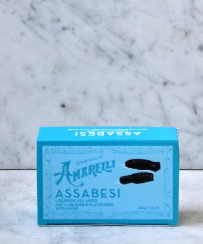 Amarelli Senatori Soft Licquorice Flavored With Anise, 100g