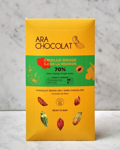 Ara Chocolat Criollo Rouge 70% Bar, 58g
