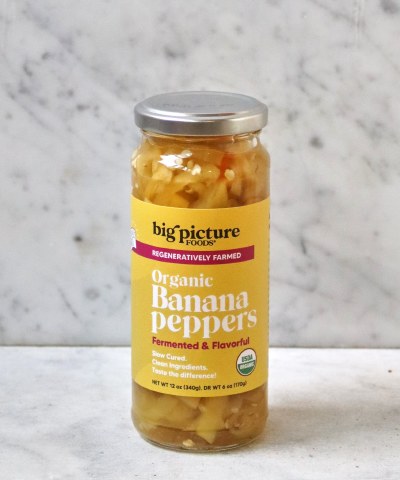 Big Picture Foods Organic Banana Peppers, 12oz