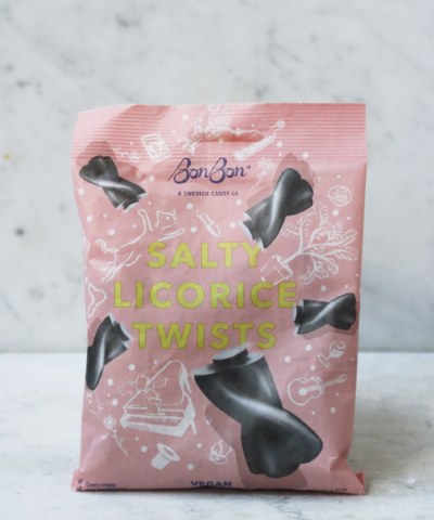 BonBon Salty Swedish Licorice Twists, 4oz