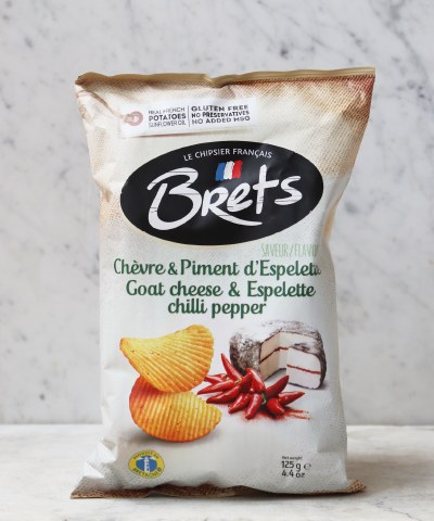 Bret's Chevre Espelette Chips, 125g