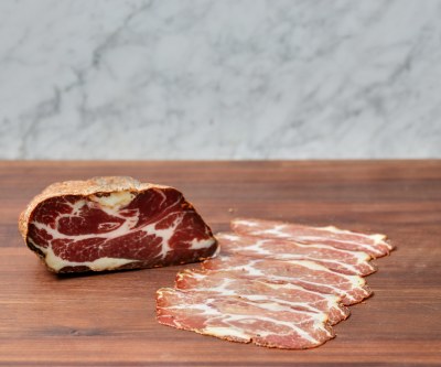 Smoked Coppa with Tasso Spice