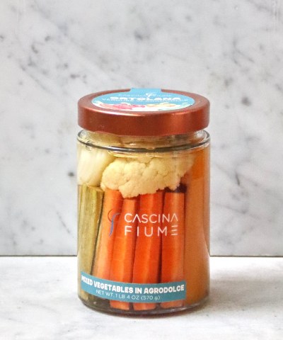 Cascina Fiume Ortolana Mixed Vegetables in Agrodolce, 570g