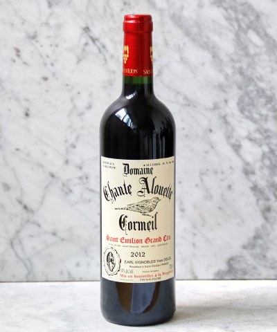 Domaine Chante-Alouette-Cormeil Sain Emilion Grand Gru