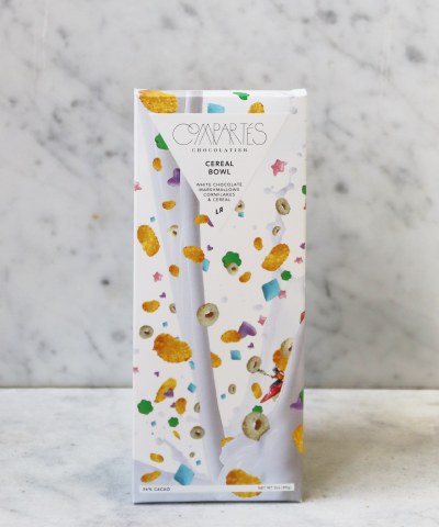 Compartes Cereal Bowl White Chocolate, 3oz