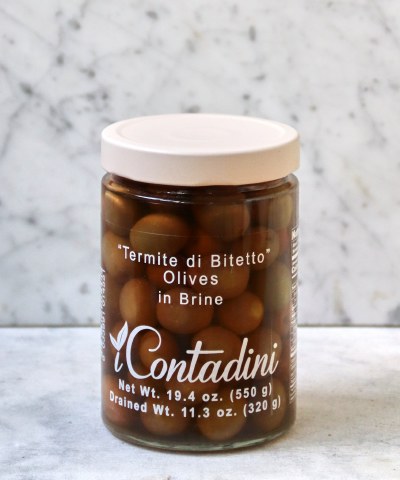 Contadini Termite di Bitetto Olives in Brine, 550g