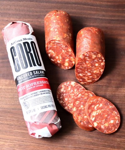 Coro by Salumi Hot Sopressata, 5oz