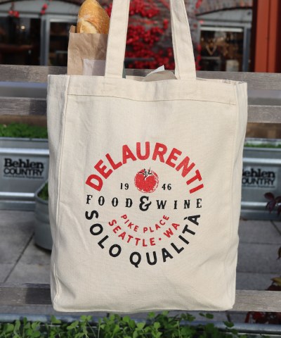 DeLaurenti Classic Solo Qualita Petite Tote