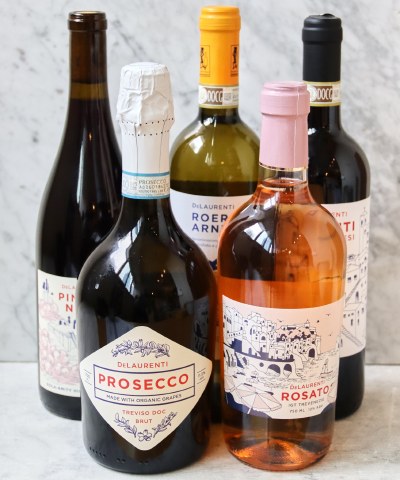 The DeLaurenti Wine Flight