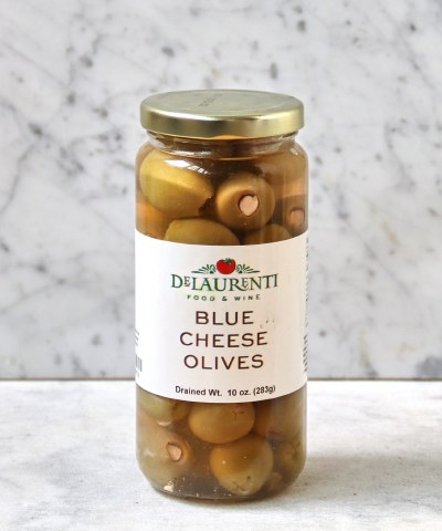 DeLaurenti Blue Cheese Olives, 10oz
