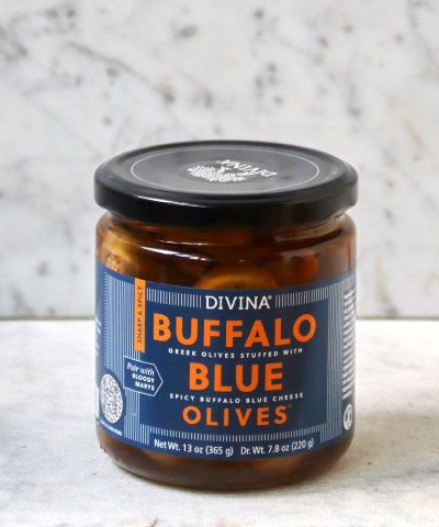 Divina Spicy Buffalo Blue Cheese Olives, 13oz