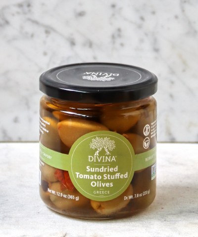 Divina Sundried Tomato Stuffed Olives, 7.8oz