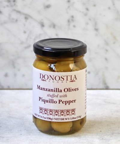 Donostia Blue Cheese Stuffed Olives, 7oz