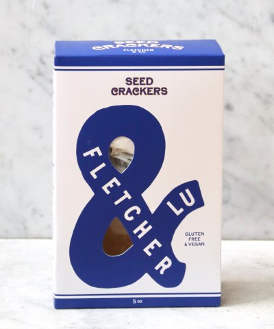 Fletcher & Lu Gluten Free Seed Crackers, 5oz