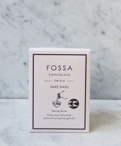 Fossa Sake Kasu 73% Dark Bar, 50g