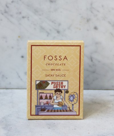 Fossa Satay Sauce Milk Chocolate Bar, 50g