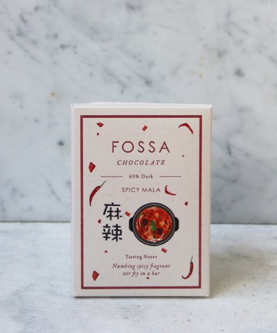 Fossa Spicy Mala Dark Chocolate Bar, 50g