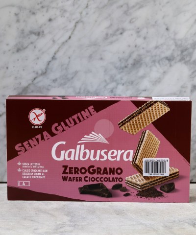 Galbusera Gluten Free Chocolate Wafers, 180g