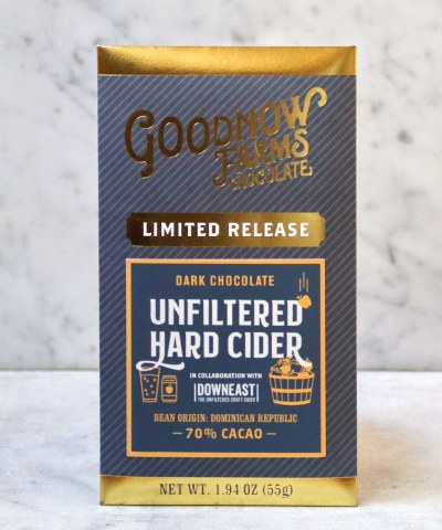 Goodnow Farms Unfiltered Hard Cider 70% Bar, 55g