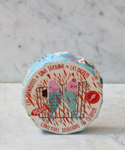 Güeyu Mar Spicy Sardine Tails in Pickle Sauce, 140g