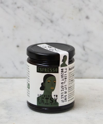 Heaven's to Betsy Espresso Dark Chocolate Sauce, 9.3oz
