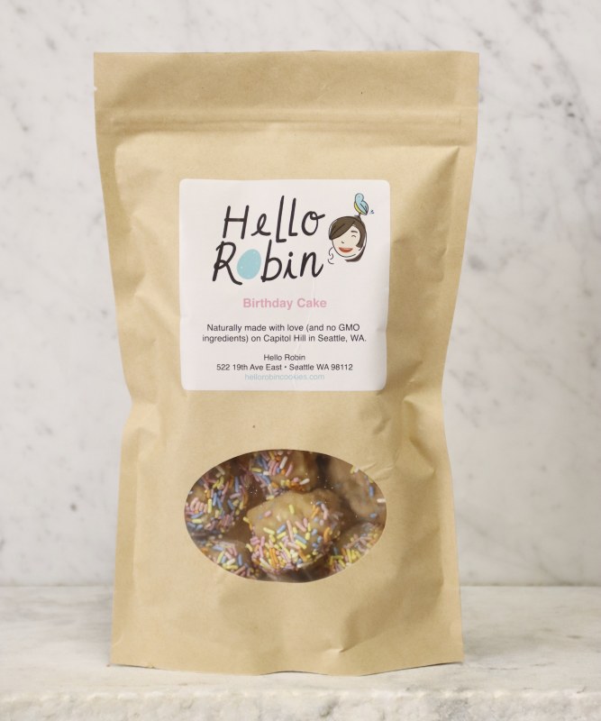 Hello Robin Birthday Cake Cookie Dough