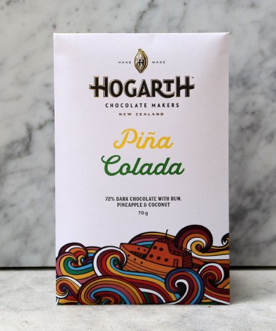 Hogarth Pina Colada 72% Bar, 70g