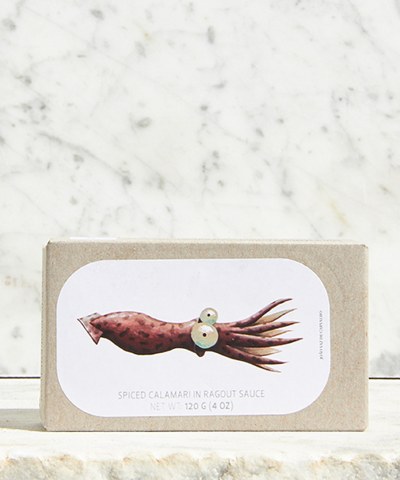 Jose Gourmet Spiced Calamari in Ragout Sauce, 125g
