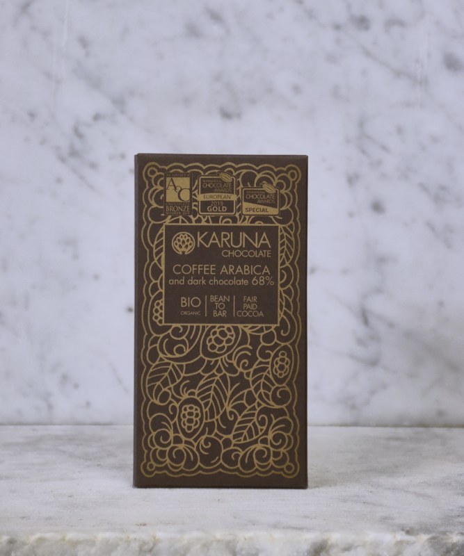 Karuna Belize Coffee 68%, 60g Karuna Belize Coffee 68%, 60g