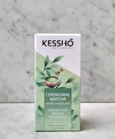 Kessho Ceremonial Matcha White Chocolate Bar, 60g