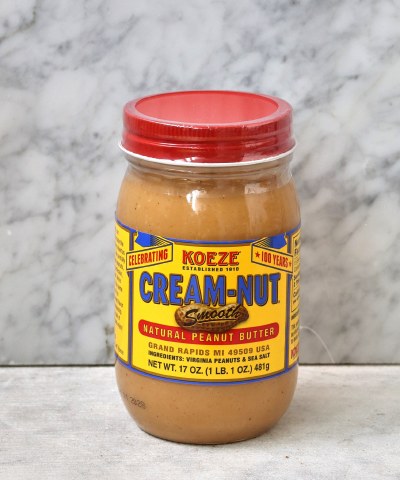 Koeze Cream-Nut Smooth Peanut Butter, 16.5oz