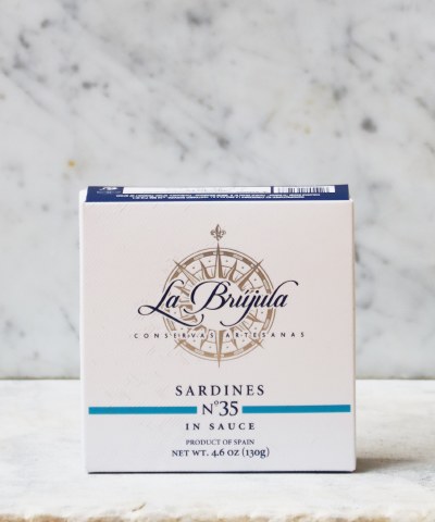 La Brujula Sardines in Sauce, 4.6oz