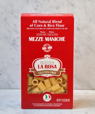 La Rosa Gluten Free Mezze Maniche, 500g