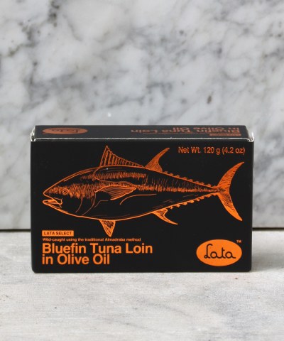 Lata Select Bluefin Tuna loin in Olive Oil, 120g