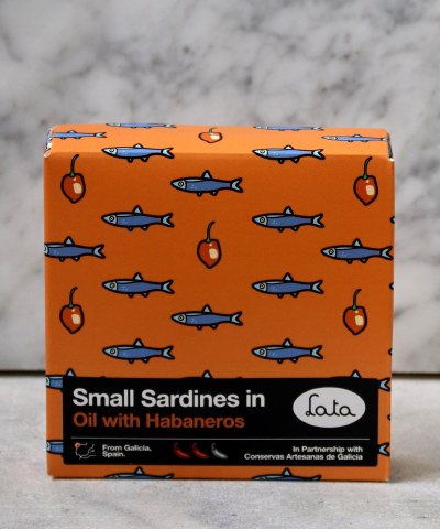 Lata Small Sardines in Oi with Habaneros, 110g