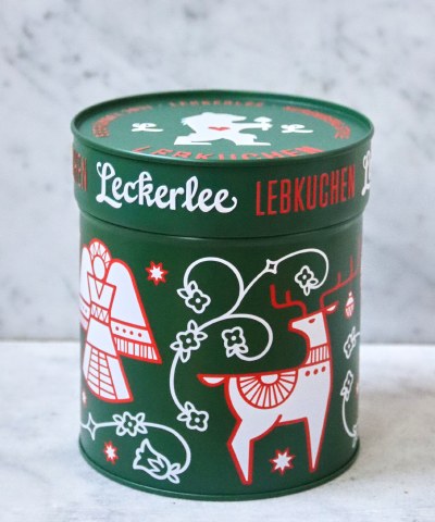 Leckerlee Folk Art Tin, 16oz