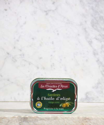 Les Mouettes d'Arvor Sardines in Extra Virgin Olive Oil, 115g
