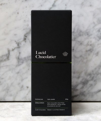 Lucid Chocolate Pistachio 72% Dark, 80g
