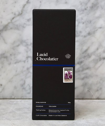 Lucid Chocolate Single Estate Chuncho 72% Dark, 50g