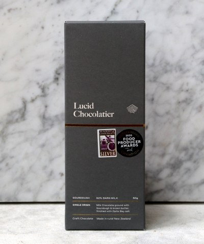 Lucid Chocolate Sourdough 52% Dark Milk, 50g