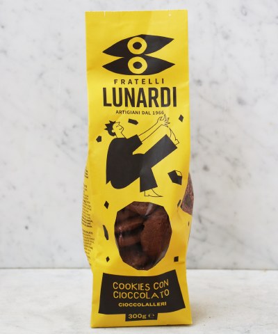 Fratelli Lunardi Double Chocolate Cookies, 200g