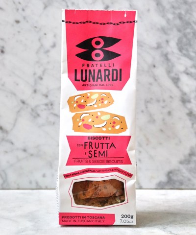 Fratelli Lunardi Fruit and Seed Cantucci, 200g