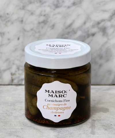 Maison Marc Champagne Cornichons, 210g