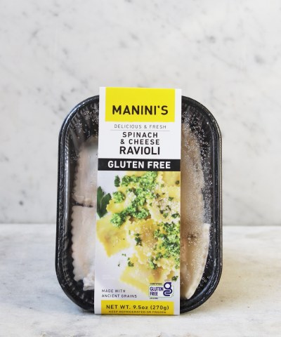 Manini's Gluten Free Spinach & Cheese Ravioli