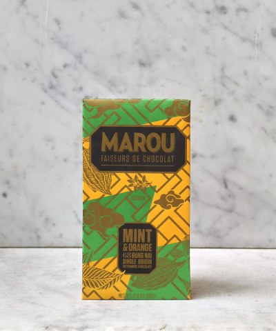 Marou Mint & Orange 68% Dong Nai, 80g