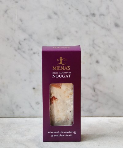 Miena's Almond Strawberry Passion Fruit Nougat, 100g
