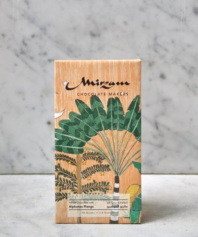 Mirzam Mango White Chocolate Bar, 70g