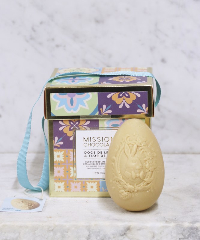Mission Doce de Leite & Flor de Sal Chocolate Egg, 100g